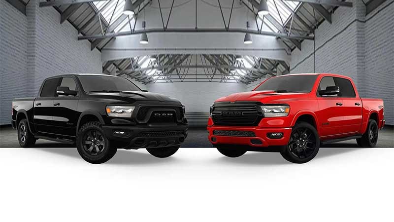 RAM 1500 Laramie® G/T and Rebel® G/T